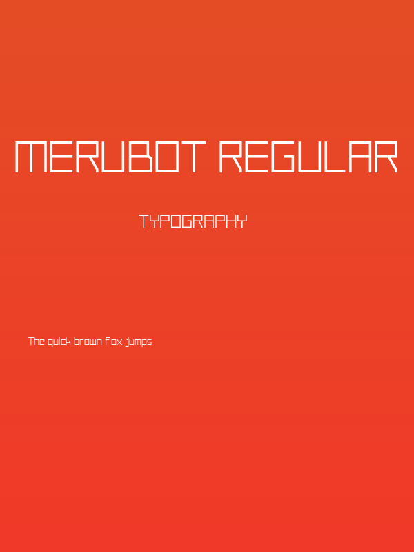 Merubot Regular Poster