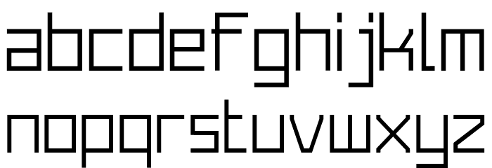 Merubot Regular Font LOWERCASE
