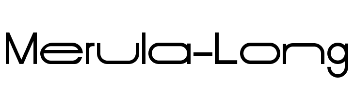 Merula-Long Font