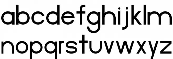 Merula Font LOWERCASE