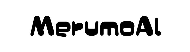 MerumoAl  font caratteri gratis