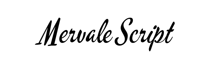 Mervale Script Font