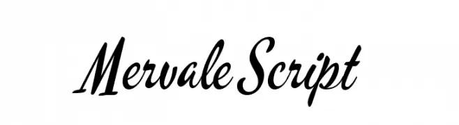 Mervale Script  नि: शुल्क फ़ॉन्ट्स डाउनलोड