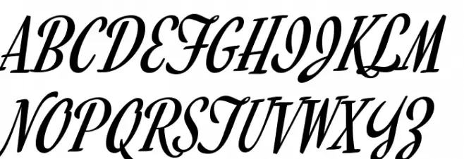 Mervale Script Шрифта ВЕРХНИЙ