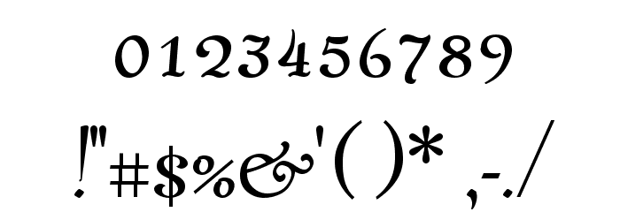 Merveille Font OTHER CHARS