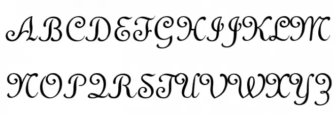 Merveille Шрифта ВЕРХНИЙ