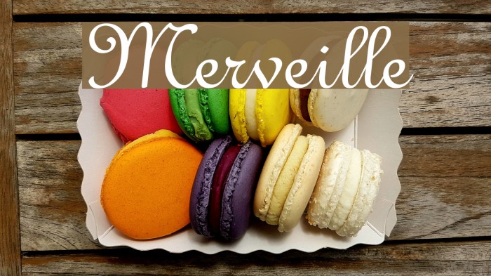 Merveille Font examples
