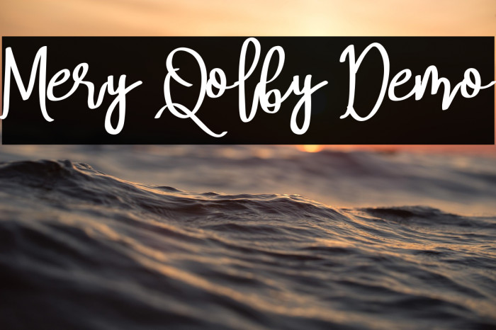 Mery Qolby Demo Example 1