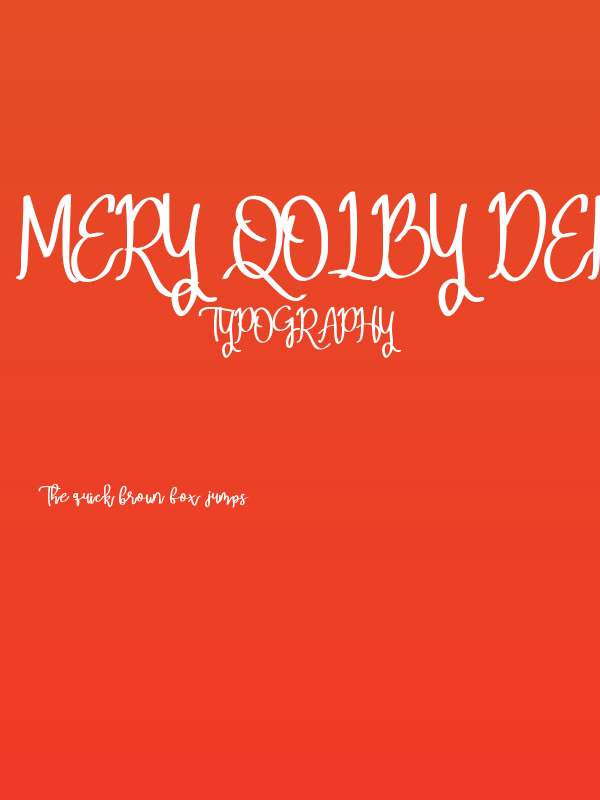 Mery Qolby Demo Poster