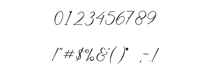 Meryliana Font OTHER CHARS
