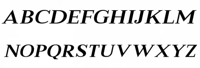 Merysha-Italic Fonte MAIÚSCULAS
