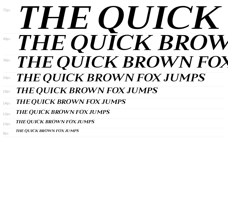 Merysha-Italic Waterfall