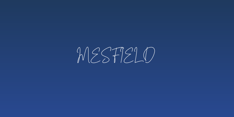 Mesfield Social Header