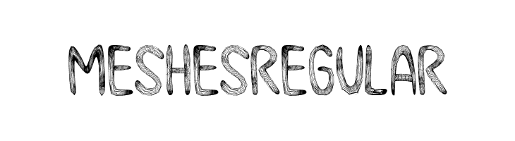 Meshes Regular फ़ॉन्ट