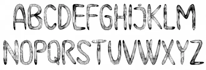 Meshes Regular Caratteri MINUSCOLO