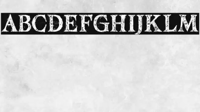 Mesintwa-Regular Font examples