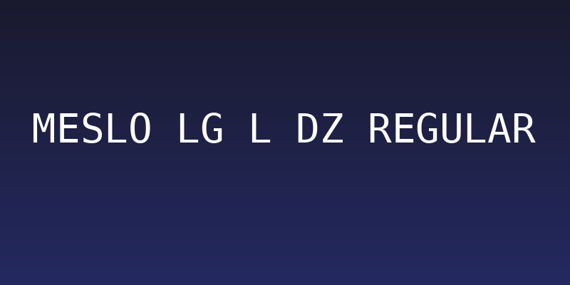 Meslo LG L DZ Regular Social Header