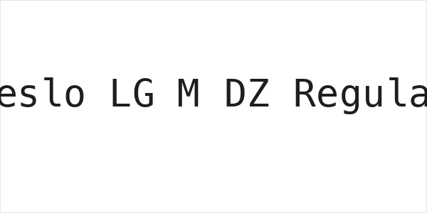 Meslo LG M DZ Regular Logo