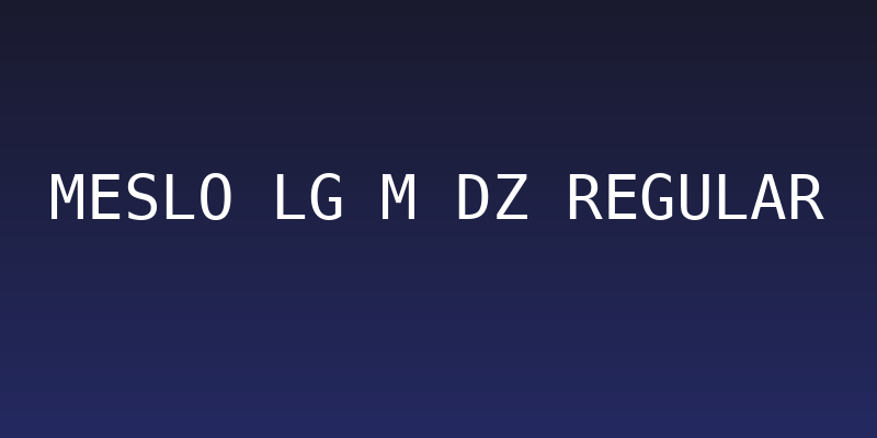 Meslo LG M DZ Regular Social Header