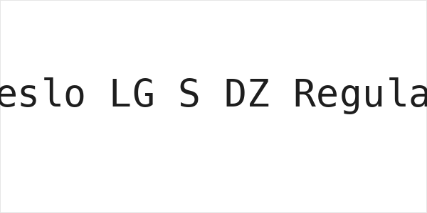 Meslo LG S DZ Regular Logo