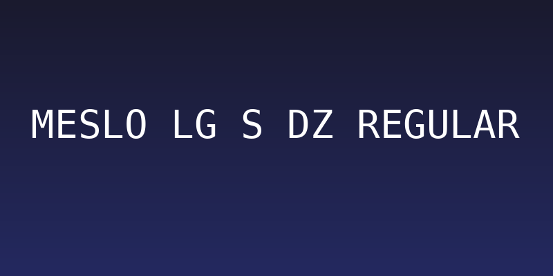 Meslo LG S DZ Regular Social Header