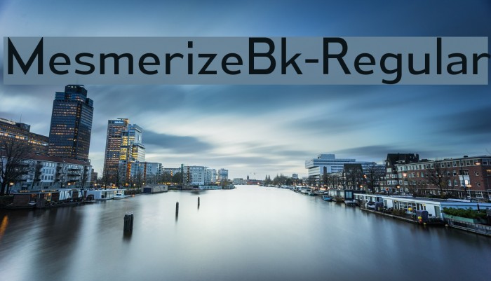 MesmerizeBk-Regular Font examples