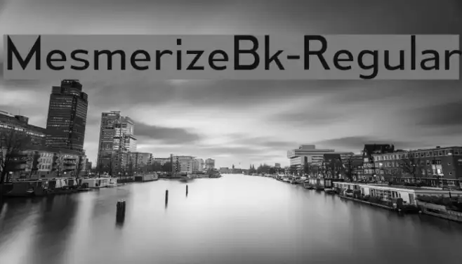 MesmerizeBk-Regular Example 1