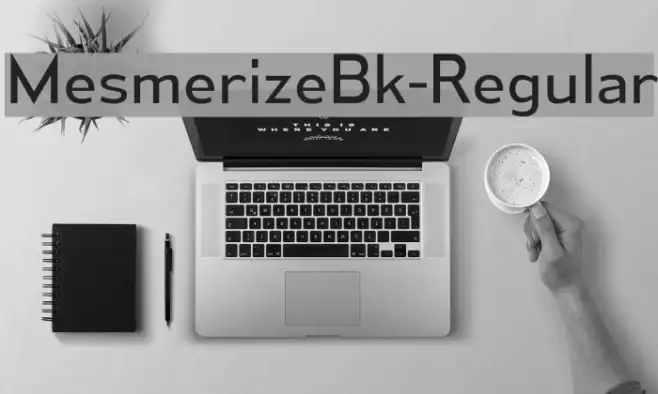 MesmerizeBk-Regular Example 2