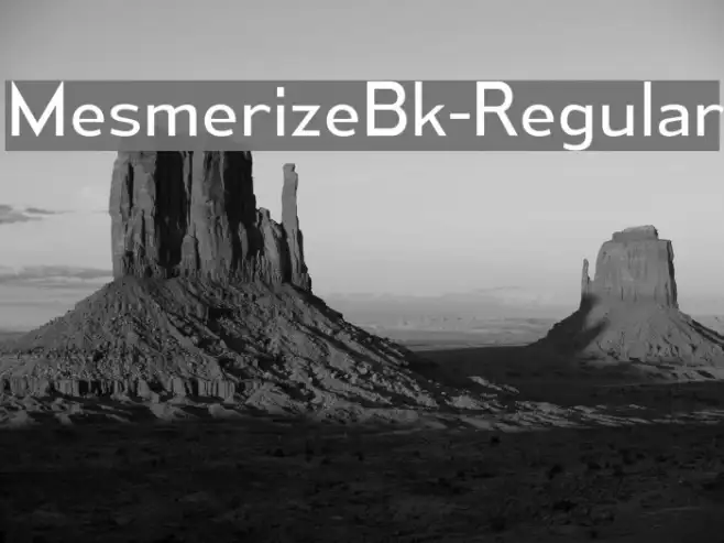 MesmerizeBk-Regular Example 3