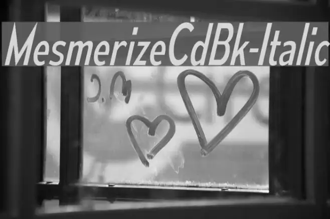 MesmerizeCdBk-Italic Example 1