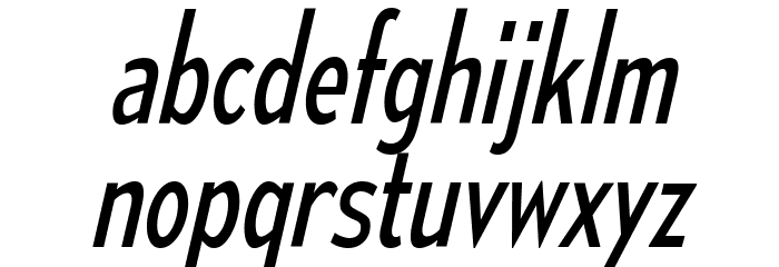 MesmerizeCdBk-Italic Font LOWERCASE