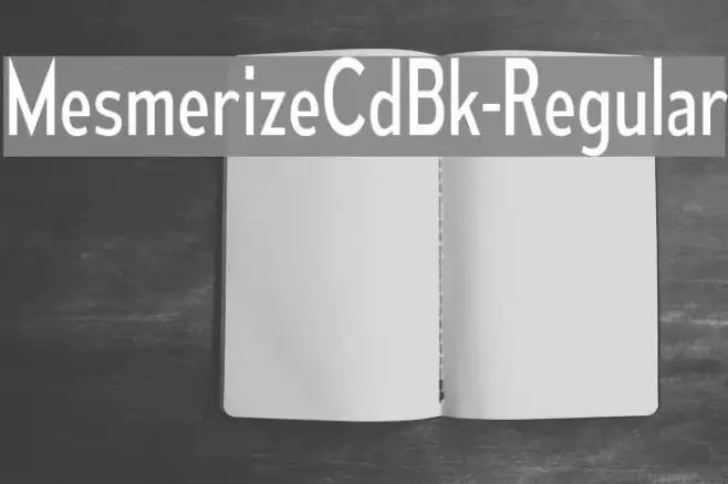 MesmerizeCdBk-Regular Example 1