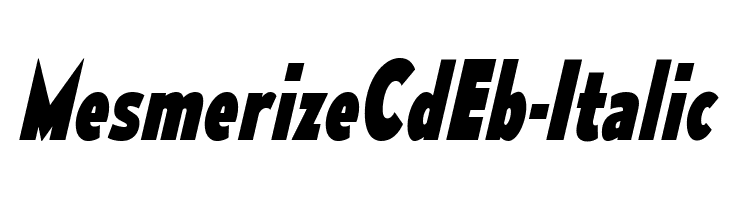 MesmerizeCdEb-Italic  Fuentes Gratis Descargar