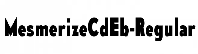 MesmerizeCdEb-Regular  免费字体下载