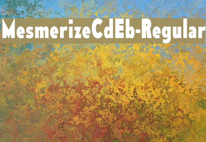 MesmerizeCdEb-Regular Font examples