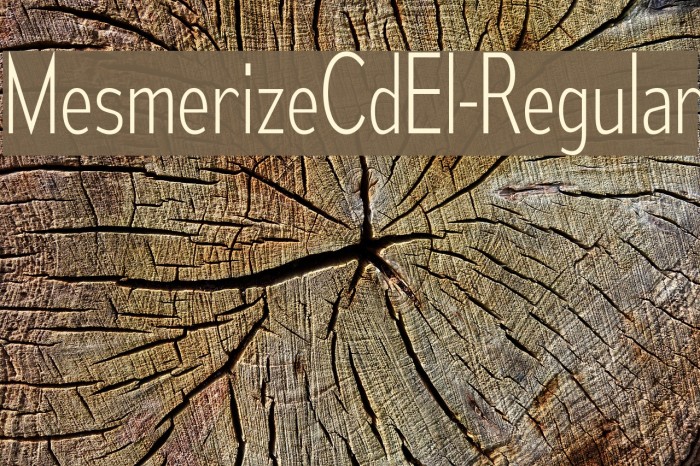 MesmerizeCdEl-Regular Font examples