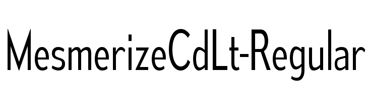 MesmerizeCdLt-Regular Font