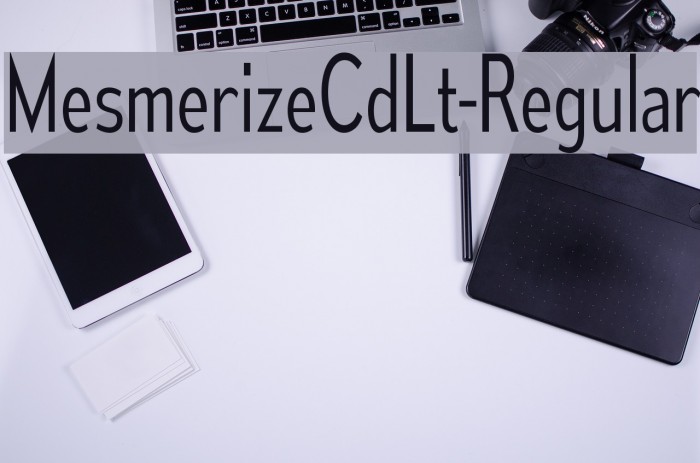 MesmerizeCdLt-Regular Font examples