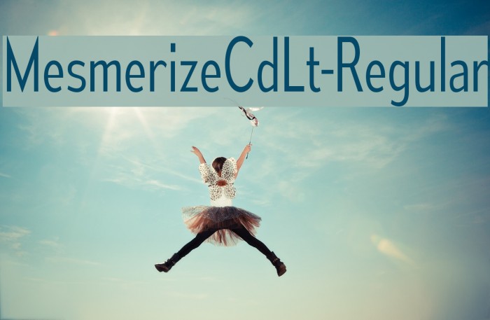 MesmerizeCdLt-Regular Font examples