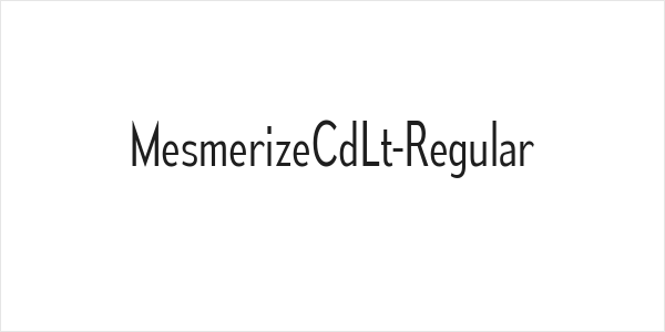 MesmerizeCdLt-Regular Logo