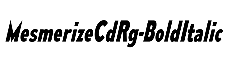 MesmerizeCdRg-BoldItalic  لخطوط تنزيل
