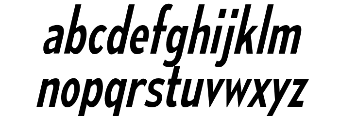 MesmerizeCdRg-Italic Font LOWERCASE
