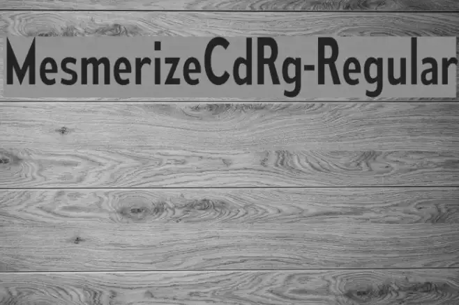 MesmerizeCdRg-Regular Example 2