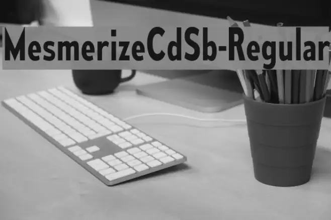 MesmerizeCdSb-Regular Example 2