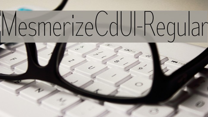 MesmerizeCdUl-Regular Font examples