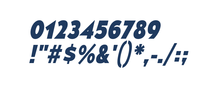 MesmerizeEb-Italic Other Characters