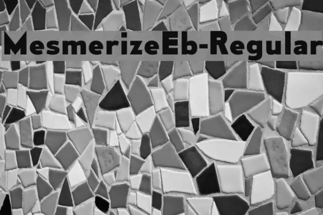 MesmerizeEb-Regular Font examples