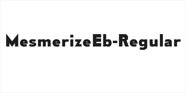 MesmerizeEb-Regular Logo