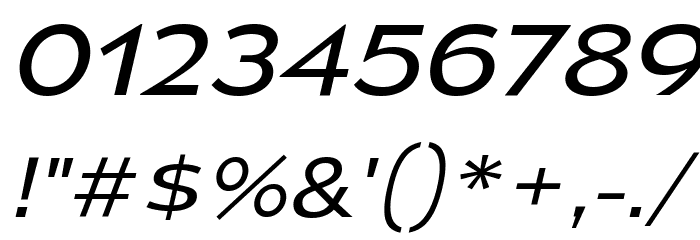 MesmerizeExBk-Italic Font OTHER CHARS
