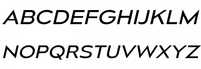 MesmerizeExBk-Italic Fonte MAIÚSCULAS